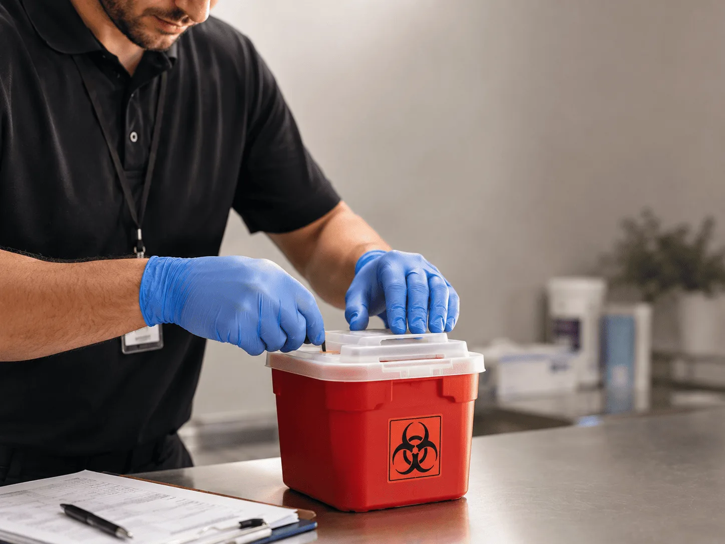 Why choose Sharps Waste Disposal in Bynum, MT